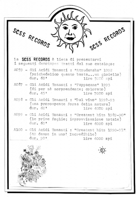 catalogo scss records